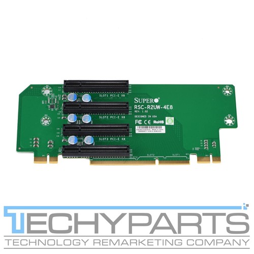 Supermicro RSC-R2UW-4E8 2U LHS WIO & PCI-Express x8 Riser Card