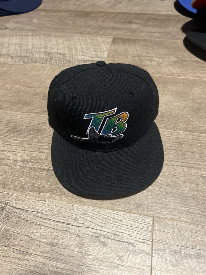 Tampa Bay Devil Rays Black New Era 59Fifty VTG Fitted Hat Pick Size