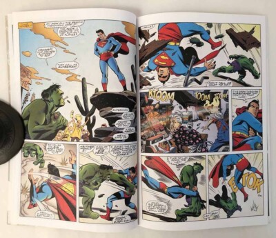 Incredible Hulk vs. Superman Marvel/DC Comics 1999 Steve Rude