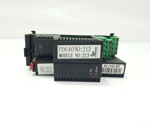 EMERSON PD 640 4-CHANNEL ANALOG INPUT MODULE WITH BM 001 BASE MODULE | eBay