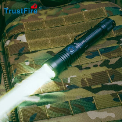 TRUSTFIRE T30R White Laser Tactical Military Flashlight LEP 1100 Meters Rechargeable Torch
