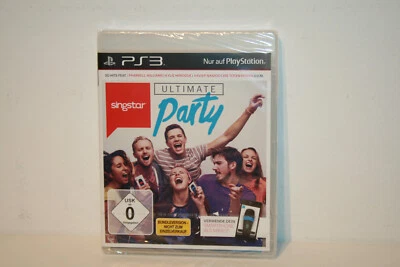 SINGSTAR ULTIMATE PARTY _ SING STAR _ SONY PLAYSTATION 3 _ PS3 _ PAL _ NEU - Bild 1 von 4