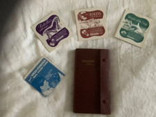 VINTAGE VIEWMASTER ALBUM 30 REELS DISNEY CARTOONS TRAVEL NATURE EUC