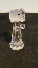 Beautiful Very Cute Lead Crystal dog in excellent Condition