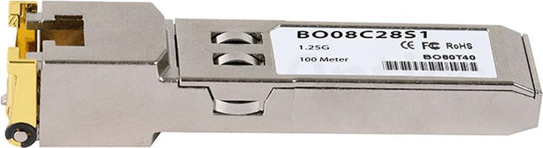 Modulo ricetrasmettitore di rete BlueOptics SFP-1000BaseT rame 1250 Mbit/s (SFP-