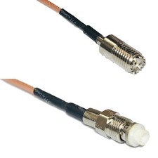 RG316 MINI UHF FEMALE to FME FEMALE RF Cable Rapid-SHIP LOT