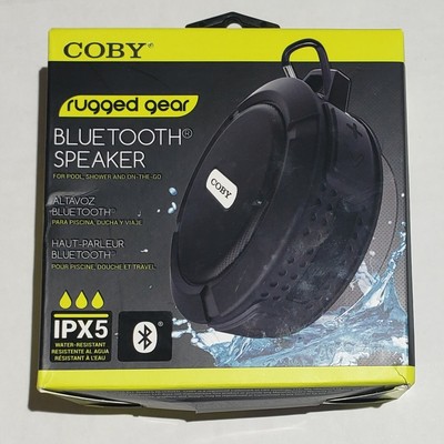 coby rugged gear bluetooth speaker ipx5