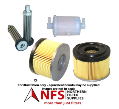 Filter Kit Für Manitou Mc 40(T) Serie 3-ES Luft Öl Kraftstoff Mit / P