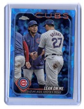 Sapphire Suzuki Aids Shota's Move Seiya Suzuki Shota Imanaga 2024 Topps Update