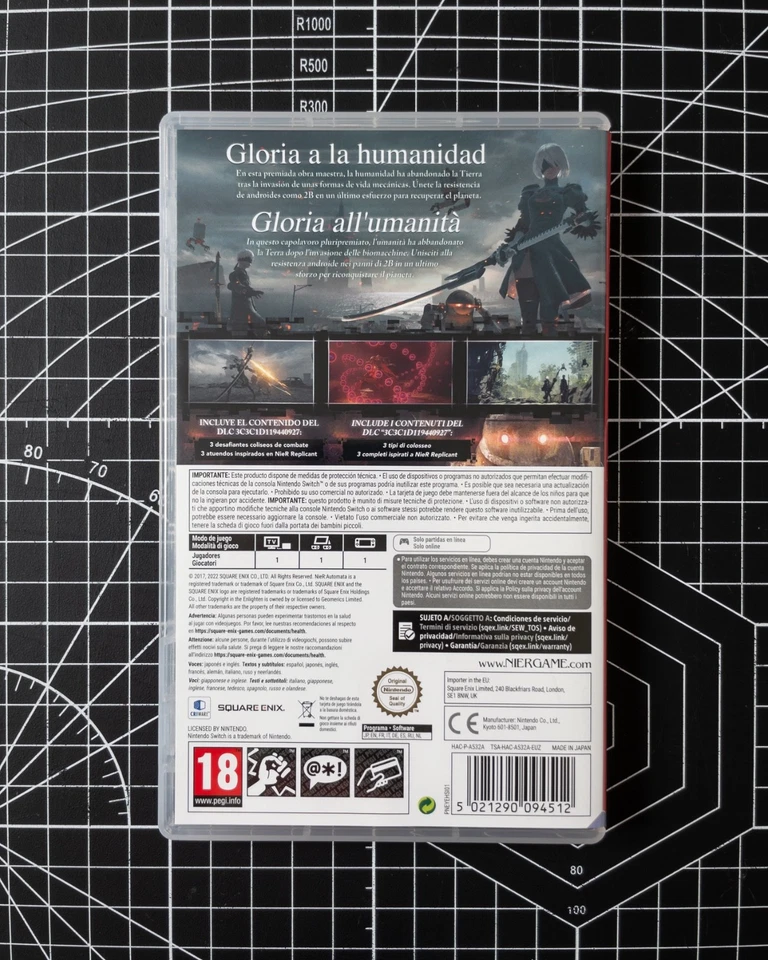 NINTENDO SWITCH / 2 : NIER : AUTOMATA - THE END OF YORHA EDITION - Completo, ITA, foto 2 di 5