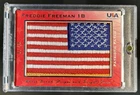2006 USA Baseball Box Freddie Freeman -Patriotic-Patches #/20