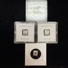 Lot of 4x Geiger Edelmetalle 1 g .999 Fine Silver Bars (3)  in Plastic Assay