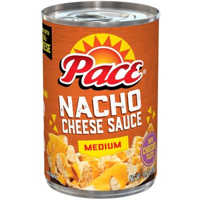 Pace Medium Nacho Cheese Sauce, 10.5 oz Ounce (Pack of 1),