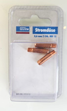 G&uuml;de Stromd&uuml;se 0,6 mm 3 Stk. f&uuml;r G&uuml;de Schlauchpaket MB 15 / TBI 150