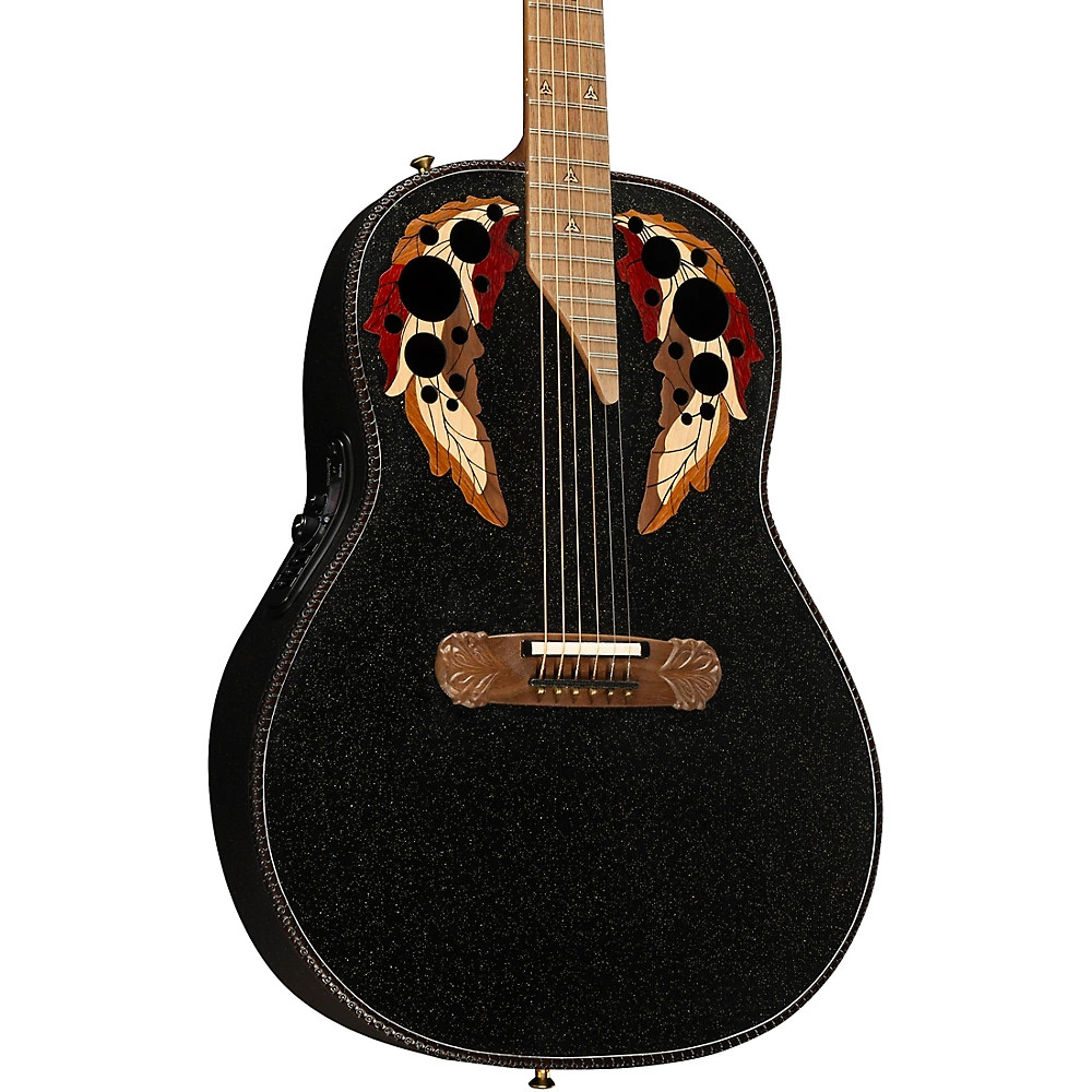 Ovation 1687GT Adamas Series Deep Acoustic-Electric Guitar Black 864190₽