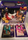 Toby Terrier Interactive Plush Puppy WORKS Tiger Electronics w 2 sealed new VHS