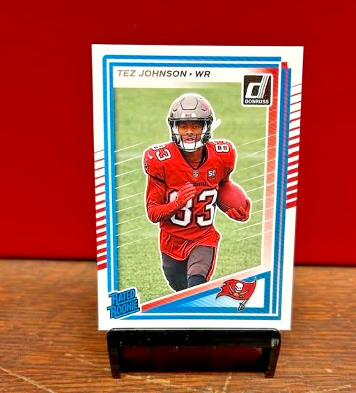 2025 Panini Donruss Football - Tez Johnson Card 313 Rookie