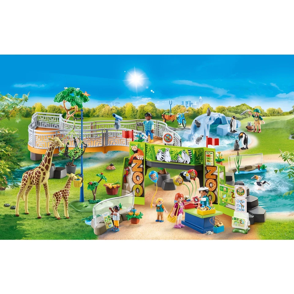 Playmobil Family Fun - Large Zoo 70341- New & Sealed Damaged box - Image 2 of 4