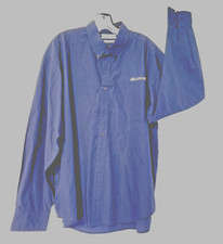 Vintage Microsoft XL Button Up Shirt Slate Blue by Munnsingwear Men's