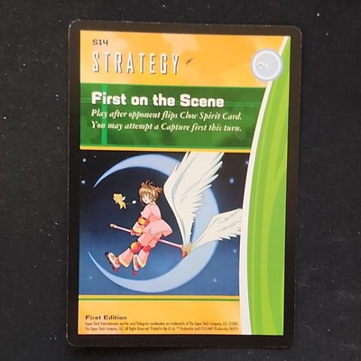  Cardcaptors TCG Strategy First on the Scene - First Edition S14