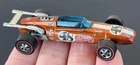 Vintage Hot Wheels Redline 1969 DARK Orange Indy Eagle - Quality Example!
