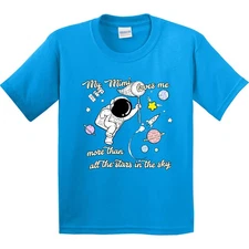 Inktastic My Mimi Loves Me Youth T-Shirt Astronaut Stars In The Sky Grandchild