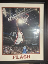 Dwyane Wade picture signed him duncan