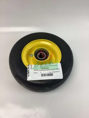 Ruota CARLISLE piena 8x3.00-4 premontata GIANNI FERRARI per piatto 126 SA