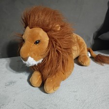 Disney Parks Animal Kingdom Lion Plush 14  Great Condition