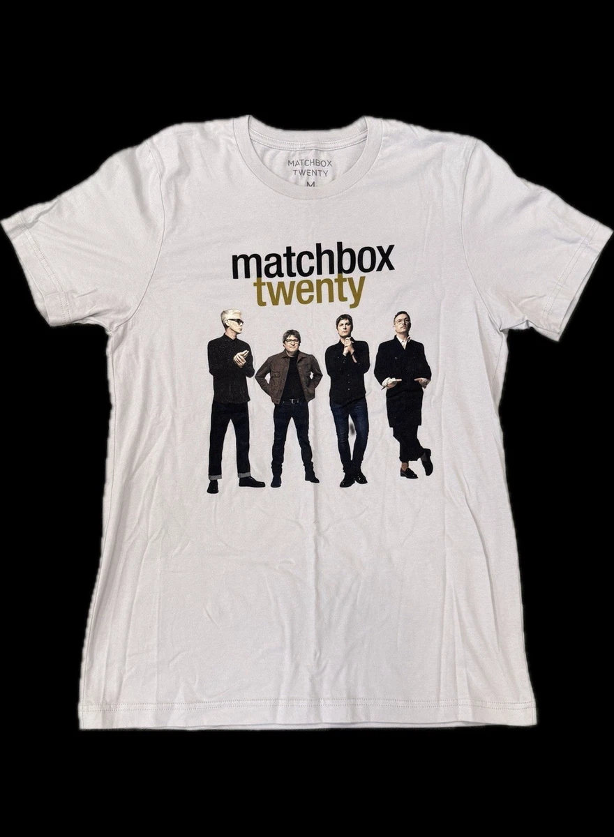 1997年 Matchbox Twenty Tシャツ Vintage 90's Matchbox Twenty American Rock Band Black Xlarge T