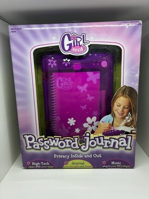 Mattel Girl Tech Password Journal Pen And Notebook Pink Electronic Invisible Ink
