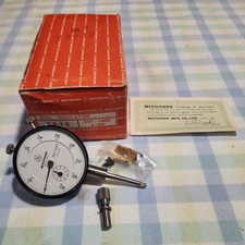 Mitutoyo 2416 Dial Indicator 0.001 - 1.000 Range Machinist Gauge with Case