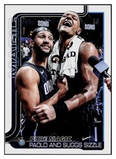 Pure Magic, Paolo and Suggs Sizzle 2025-26 Topps #271 Orlando Magic