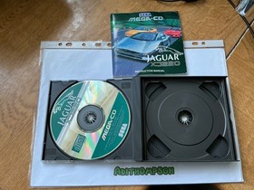Jaguar XJ220 sega mega cd game boxed complete with manual