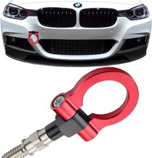Track Racing Style Tow Hook Towing Eye CNC Aluminum Screw On Car Accessories Fro