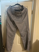 Cherokee Men  s Gray Scrub Pants Medium Short 