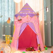 Yurt Indoor Kids Play Tent (Pink)