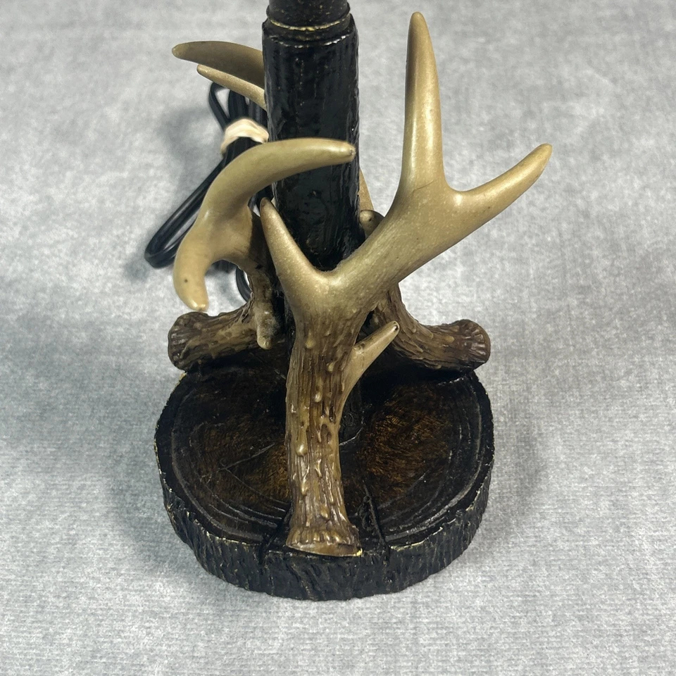 Акцентная лампа Mossy Oak Rustic из оленьих рогов темно-коричневая основа для пней дерева проверенная работа - Изображение 2 из 4