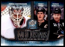 2014-15 Upper Deck MVP NHL 3 Stars Player of the Week Jonas Gustavsson/Sidney