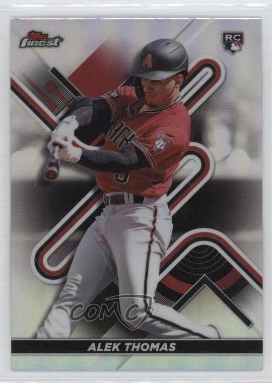 2022 Topps Finest Refractor Alek Thomas #43 0b3