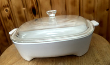 Vintage Corning Ware Micromate MW-9 Skillet w/ Lid P-9-C-1