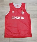 PEAK JERSEY SHIRT TRIKOT  MAGLIE   BASKETBALL SERBIA SRBIJA L SIZE  TWO SIDES