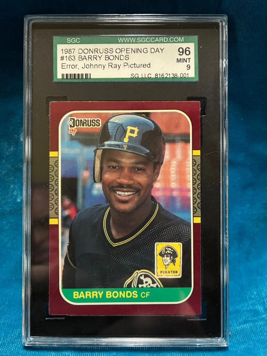 バーリーボンズ Barry Bonds Rookie Baseball Trading Cards for sale | eBay