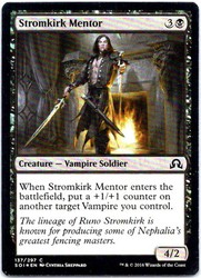 Stromkirk Mentor Foil - Shadows over Innistrad #137