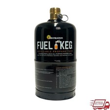 Refillable 1lb Propane Tank Fuel Keg Easy Refill Save Money Camping Grilling New