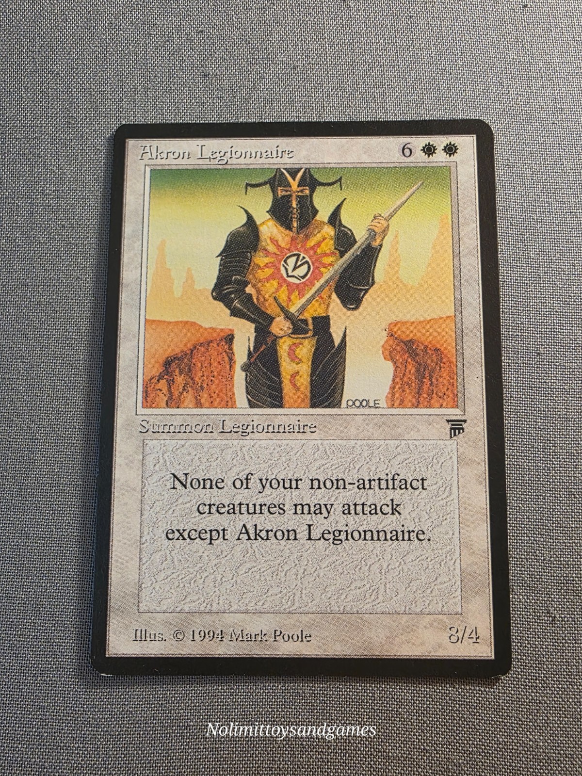 MTG Legends Akron Legionnaire Magic The Gathering Rare