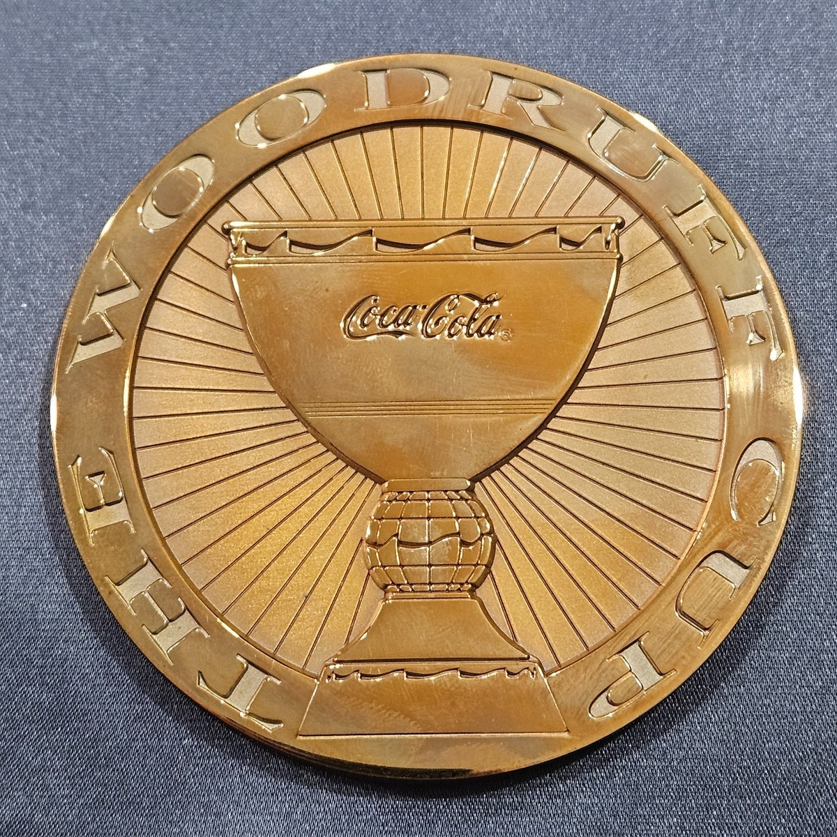 2016 Coca Cola The Woodruff Cup Tiffany & Co 3.25