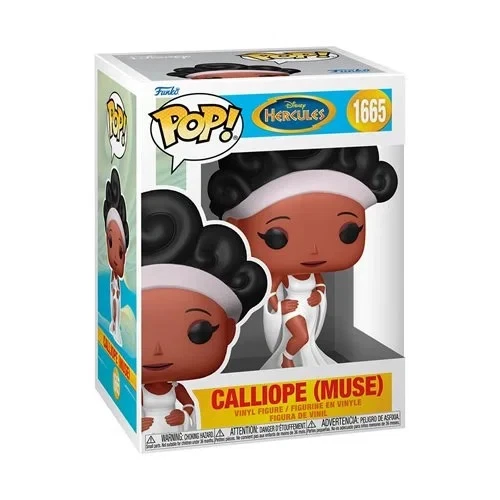 Funko POP! Calliope Muse Disney Hercules Figure 1665 + Protector