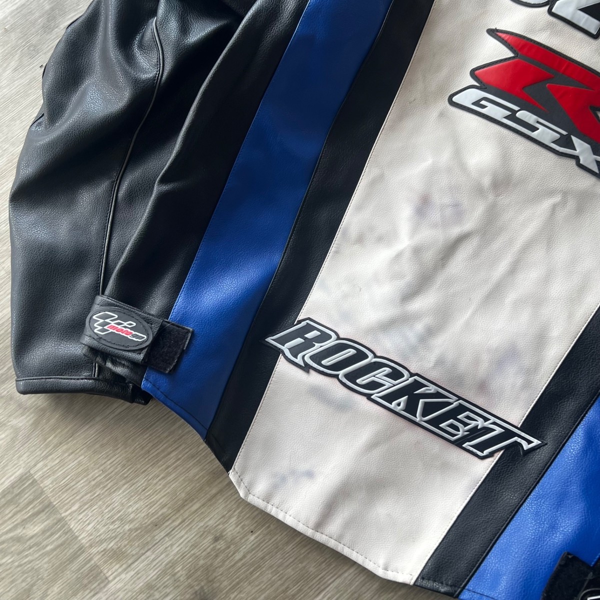 Suzuki Yoshimura Joe Rocket Leather Moto Jacket XL | GSX-R Racing