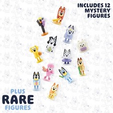 FAO Schwarz Bluey Toy Vending Machine Throwback Play Market Stand - 13pk